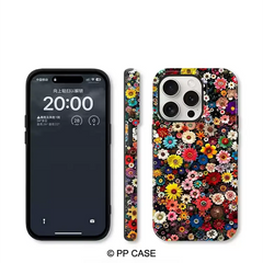 Blooming Canvas Chromatic Verse Shockproof Protection Dual Layer iPhone Case