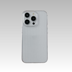Fashion Creative Transparent Stripes iPhone Case