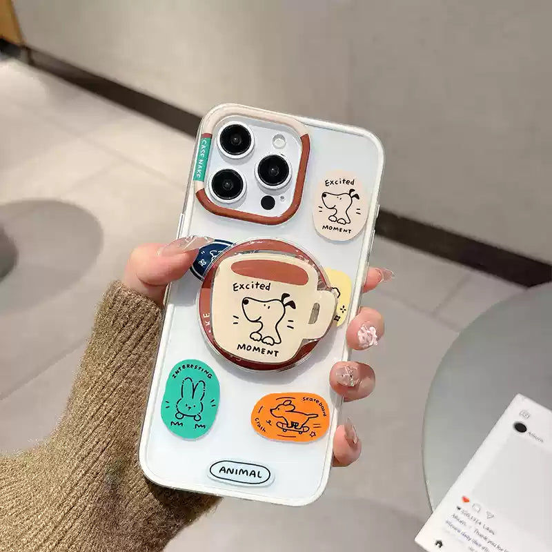 Floppy Ears · Pawfect Paws · Waggy Tail Whimsical Gathering iPhone Case