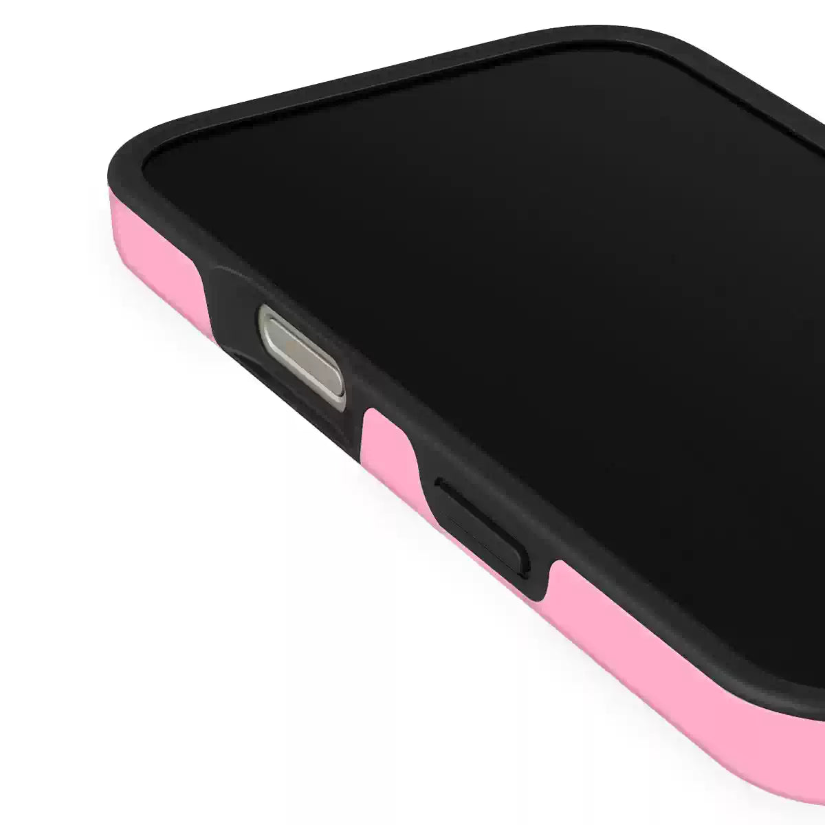 Weekend Picnic Lucky Solid Color Flower Double-Layer Protect iPhone Case